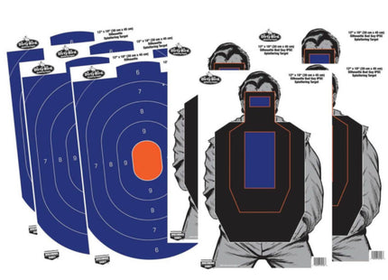 BIRCHWOOD CASEY: Dirty Bird 12 x 18 Target Combo 8-Pack