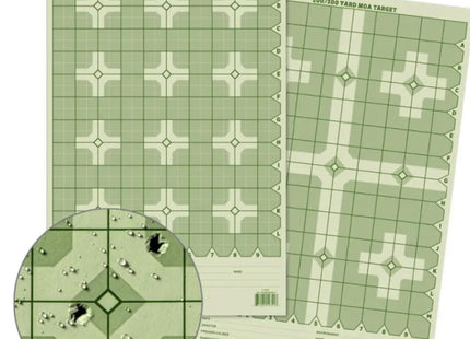 RITE IN THE RAIN: Precision Distance Cross MOA Shooting Target - 11x17